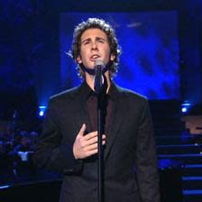 josh groban's first performance.